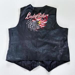 Vintage Lady Bird Embroidered Vest
